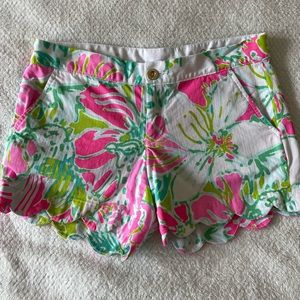 Lillly Pulitzer shorts size 0
